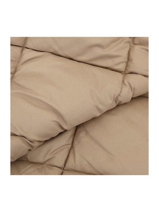 vidaXL Плик за Завивка Двоен 200x220 Taupe