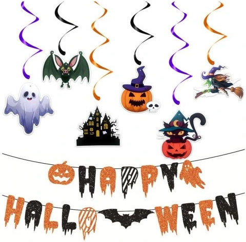 Spirale Girlande Halloween Partydekorationen