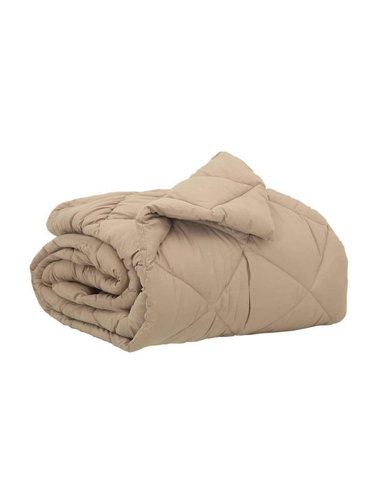 vidaXL Pătură Supraînălțată 220x155cm Taupe