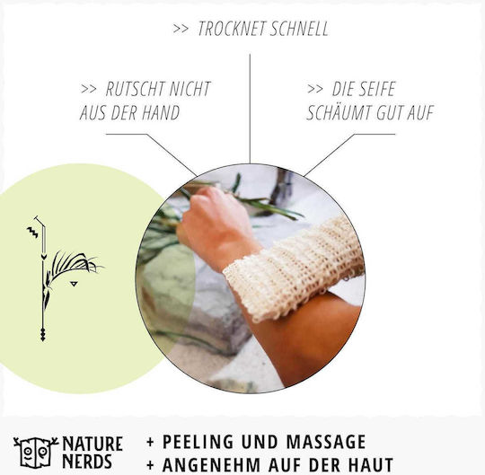 Σιζάλ – Set 3 natürliche Boden Seifenschale