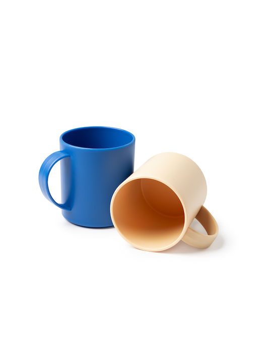 Lino Plastic Black Mug 300ml