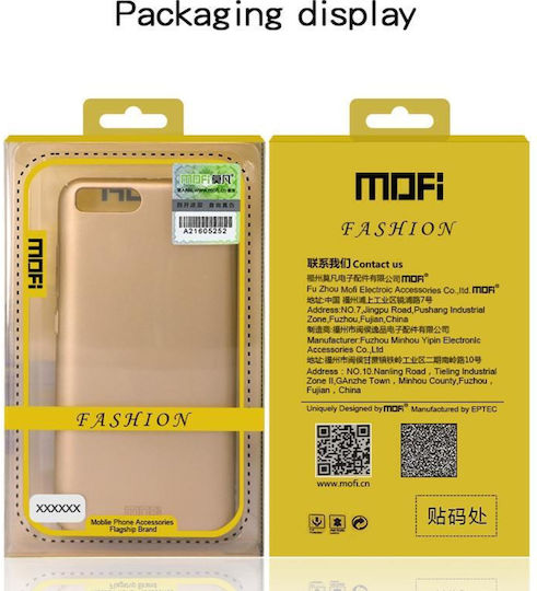 Frosted Back Cover Plastic Rose Gold (Honor 8X)