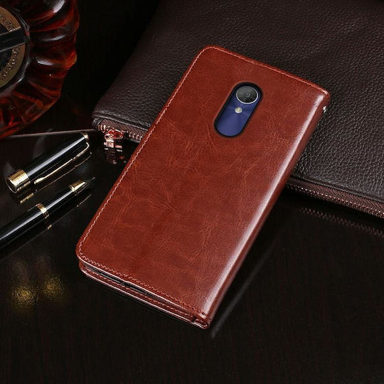 Idewei Buchen Sie Leder / Silikon Rosa (Alcatel 3L (idewei))