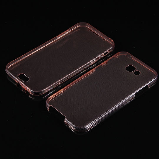 A720 Umschlag Rückseite Silikon / Kunststoff 0.75mm Transparent (Galaxy A7 2017)