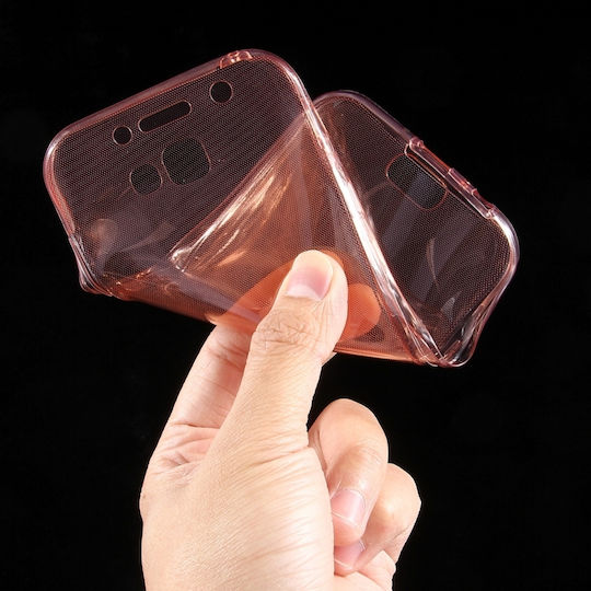 A720 Umschlag Rückseite Silikon / Kunststoff 0.75mm Transparent (Galaxy A7 2017)