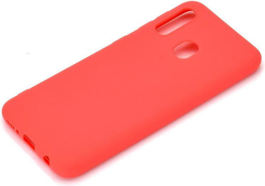 Candy Color Задна корица Силикон Червен (Galaxy A20e)