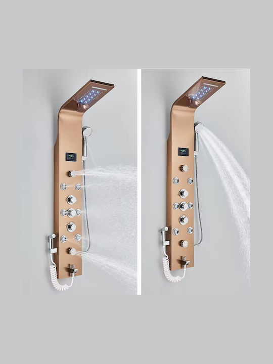 Naron Hydro Massage Column Rose Gold