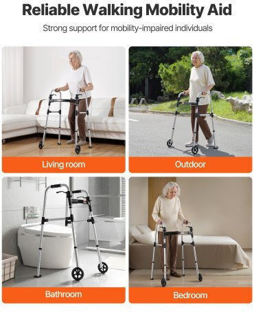 Vevor Foldable Aluminum Walker