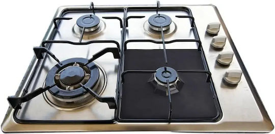 Защитно Покритие За Котлон 4 Броя Незалепваща Повърхност Черно