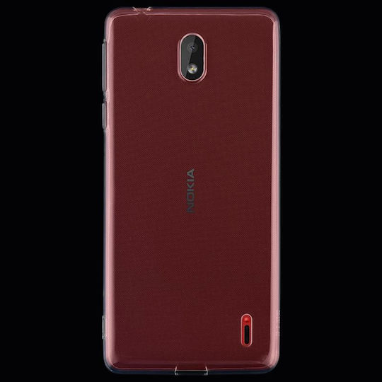 Ultrathin Задна корица Силикон / Пластмаса 0.75мм Прозрачен (Nokia 1 Plus)