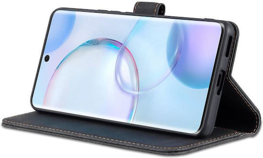 Pro Azns Dream Ii Skin Feel Book Δερμάτινο / Δερματίνης / Σιλικόνης Μαύρο (Honor 50)