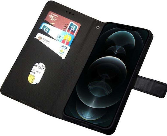 Idewei Two-color Splicing Back Cover Δερμάτινο / Δερματίνης / Σιλικόνης Κόκκινο (Redmi A1+ / A2+)