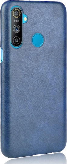 3 Задна корица Пластмаса Водоустойчив Син (Realme C3)