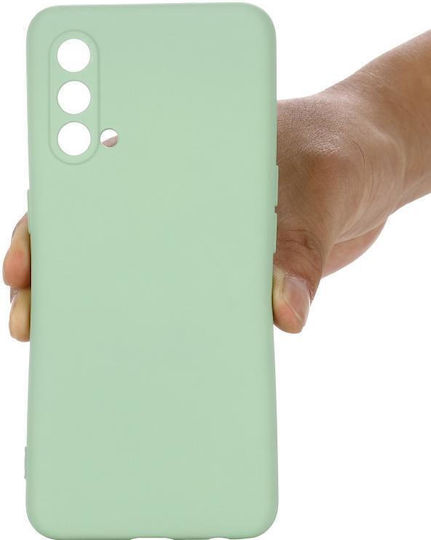 Pure Color Liquid Задна корица Силикон Зелен (OnePlus Nord CE)