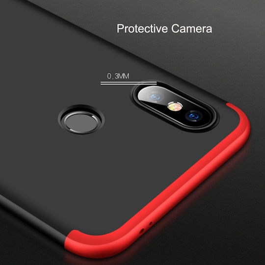 Three Stage Splicing Full Coverage Umschlag Rückseite Kunststoff Rose Gold (Xiaomi Mi 8)