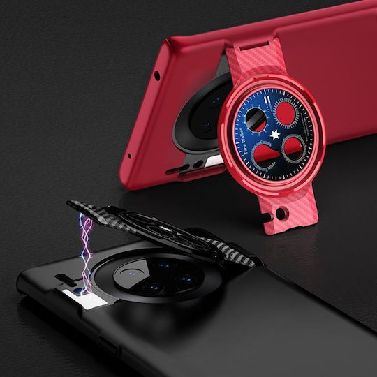 Mate 30 Mate Back Cover Plastic Magnetic Black (TCL 30 / 30+ / 30 5G)
