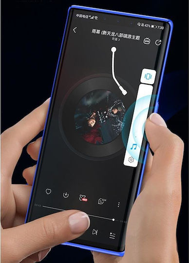 Mate 30 Mate Back Cover Plastic Magnetic Black (TCL 30 / 30+ / 30 5G)