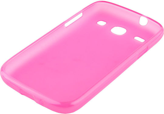Protection Back Cover Πλαστικό / Σιλικόνης Ροζ