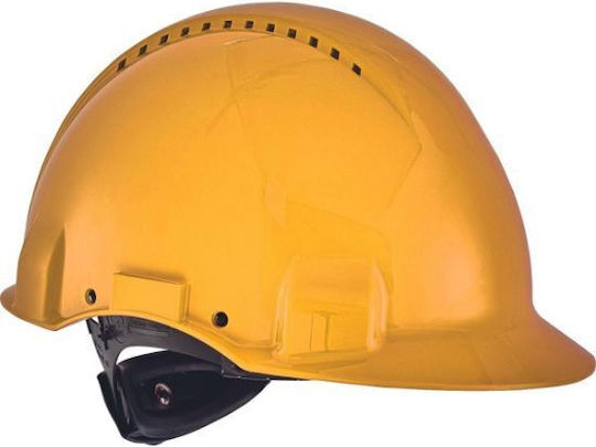 3M G3000 Κράνος Εργοταξίου Κίτρινο