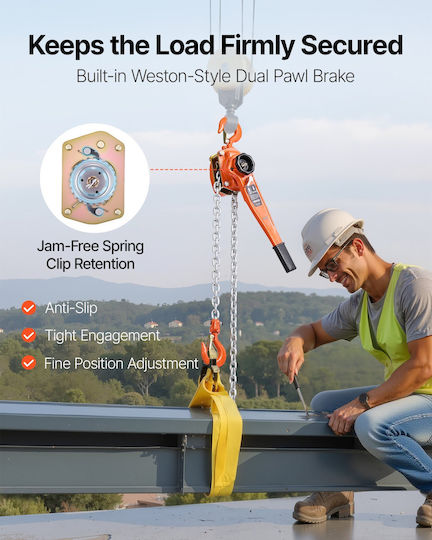 Vevor Lifting & Pulling Equipment for Weight Load up to 1.5t