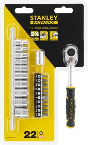 Stanley Καστάνια με Καρυδάκια 1\4" 22τμχ