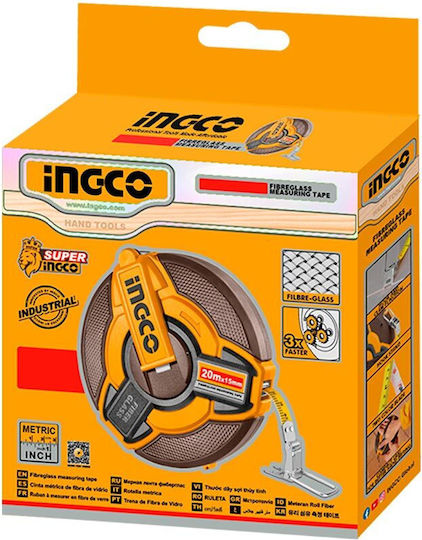 Ingco Метрическа лента 15мм x 20м