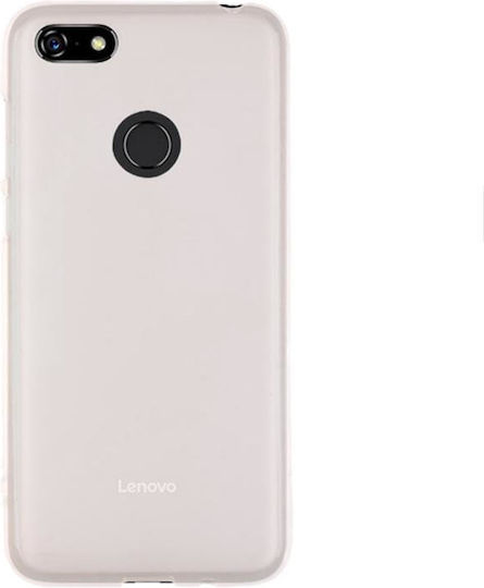 Transparent TPU Protective Case Frosted Finish Lenovo A5 L18011 White