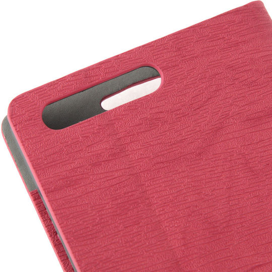 Back Cover Ξύλινο Μωβ (Huawei Ascend G6)