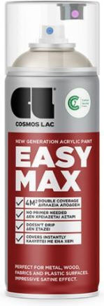 Cosmos Lac Spray Primer Easy Max Temperatură Înaltă cu Satin Efect Alb RAL9001 alb-cremă 400ml