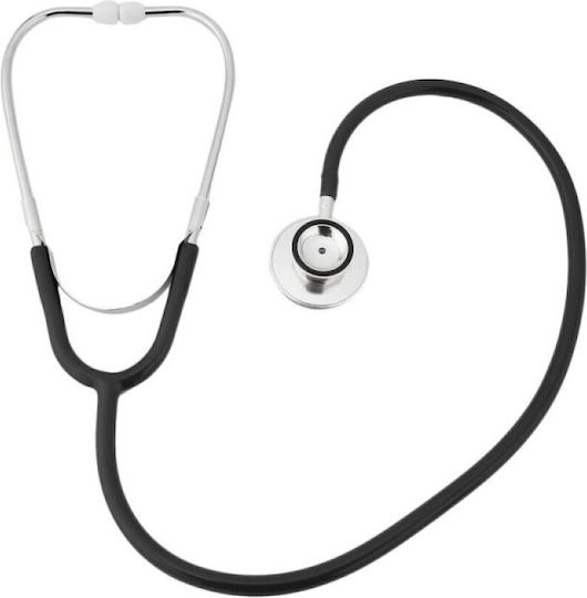 Καρδιολογικό Στηθοσκόπιο με Μονό Κώδωνα Μαύρο