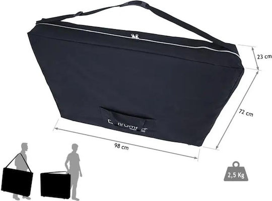 ICosmetics Black Physiotherapy Carrying Case 98x72cm