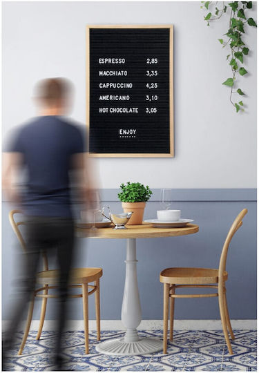 Securit Wand-Kreidetafel 80x60cm