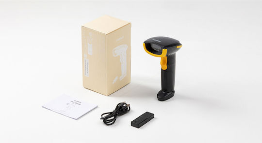 Inateck Handheld Scanner with 2D and QR Barcode Reading Capability