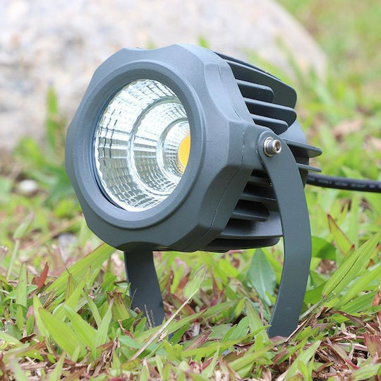 Cob Εξωτερική Στεγανός Προβολέας LED 30W Θερμό Λευκό IP65