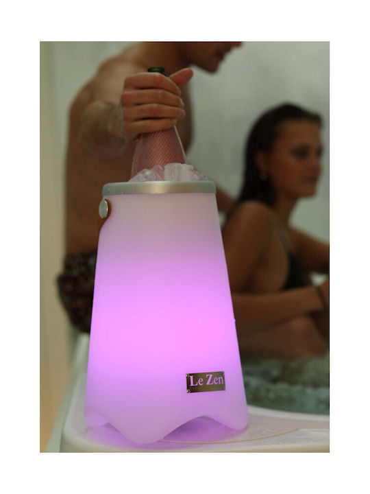 Le Zen Original Speaker Light Small Champagne Bucket 3 In 1 Speaker Bluetooth Decorative Lamp Bottle