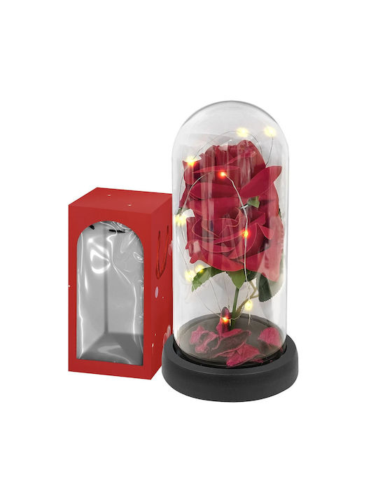 Carnavalista Διακοσμητικό Φωτιστικό LED Forever Rose 22x11εκ.