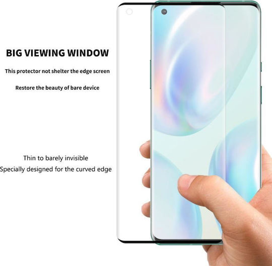 Hat-prince 3D 0.26mm Full Face Tempered Glass (OnePlus 8)