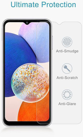 5g 4g M14 2.5D 0.26mm Tempered Glass (Galaxy A14)
