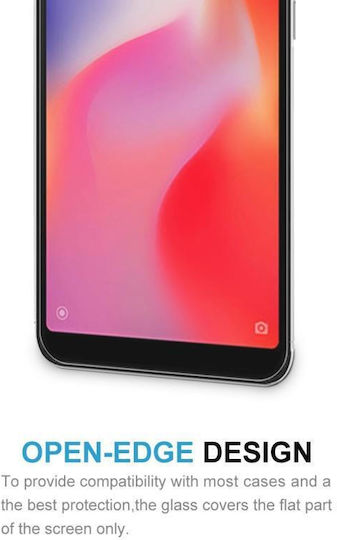 9h 2.5D 0.26mm Tempered Glass (Redmi 6/6a)