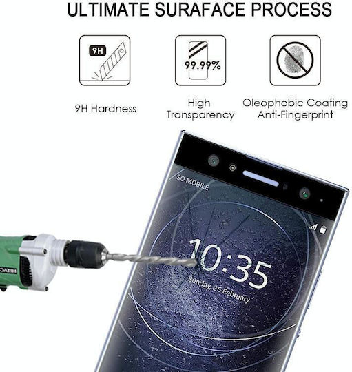 Ultra 3D Закалено стъкло за цялото лице (Xperia XA2)