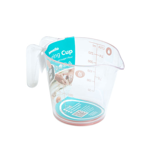 Bewello Dozometru de Bucătărie din Plastic 250ml 1buc