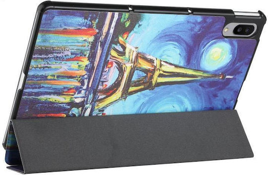 Star Tower Flip Cover Πολύχρωμη (Lenovo Tab P11 Pro)