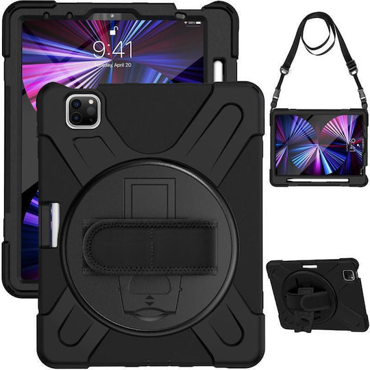 Flip Cover Negru Neagră (iPad Pro 2018 11" / iPad Pro 2020 11" / iPad Pro 2021 11" / iPad Pro 2022 11'')
