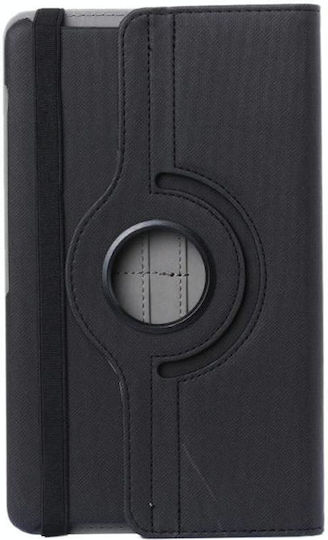 Stofftextur 360-Grad-Drehung Lederhülle Kartenfach & Geldbörse & Halter Galaxy Tab S 8.4 T700 Schwarz