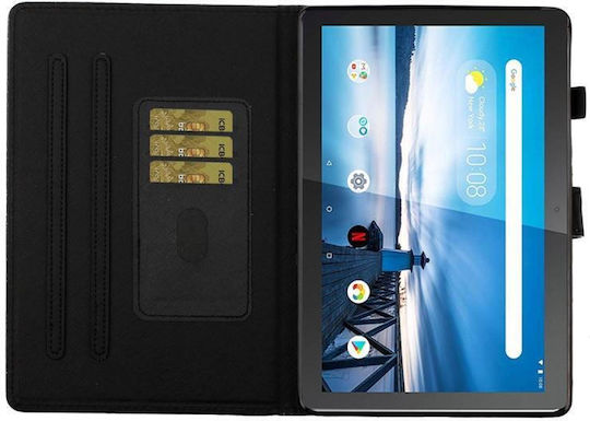 Флип Капак Кожен Розов Lenovo Tab M10 TB-X605F, TB-X505