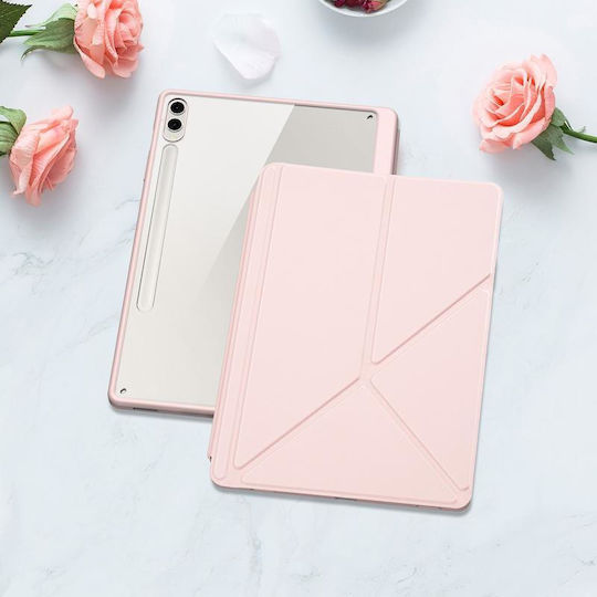 Flip Cover Durabilă Roz Samsung Galaxy Tab S9+ S9 FE+