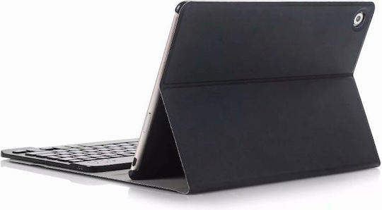 Matepad T8 Ultra-thin Removable Flip Cover Durable with Keyboard Black
