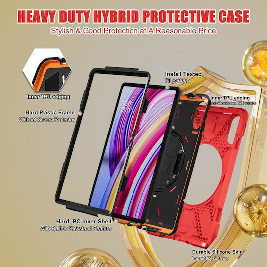 Flip Cover Περιστρεφόμενη Κόκκινη (Xiaomi Redmi Pad Pro 12.1)