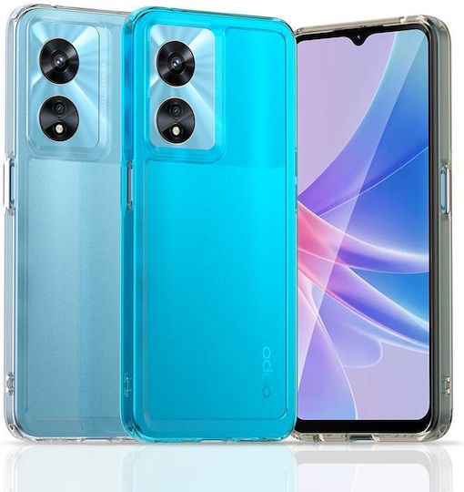 Back Cover Silicone Transparent (Oppo A57s)