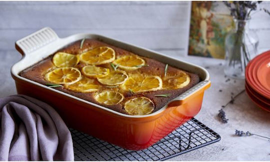 Le Creuset Rectangular Vas de Gătit Rezistent la Căldură Ceramică 2400ml 1buc